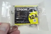 Genuine Epson 124 T1244 Yellow Ink for InkJet Printer SEALED