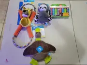 Puppy Toys Dog Gift Toys Humane Society Plush w/ Squeaker & Soft Cozy Fur NEW!