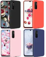 For Xiaomi Mi Note 10 Lite Case Slim Fit Thin Silicone Soft Gel Rubber Bumper