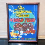 🍇加州葡萄乾 THE CALIFORNIA RAISINS 吊畫 相框 玩具 公仔 擺設