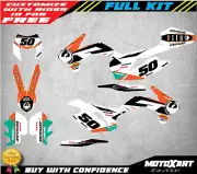 Custom Graphics Full Kit to Fit KTM EXC 2014 - 2017 UNITY STYLE stickers decals