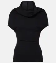 [Rick Owens] Rick Owens Cotton jersey top AU 8 black