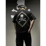 MASTERMIND 日本 DARK SKULL 重型棉質短袖 T 恤男士潮流嘻哈 MMJ T 恤