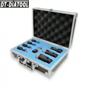 Diamond Drilling Core Bit Finger Bit Set Cuts Ceramic Tile Hole Saw Marble 8pcs