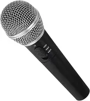 Parliky 2-in-1 Wireless Dynamic Mic for Boys and Girls Karaoke Stage Performance Recording Stage Microphone Compatible Phone