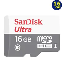 在飛比找蝦皮商城優惠-SanDisk 16GB 16G microSDHC Ult