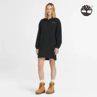 在飛比找momo購物網優惠-【Timberland】女款黑色Polo式連身裙(A6HZT