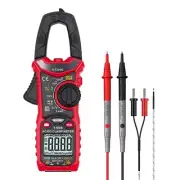 AC/DC Digital Clamp Meter T-RMS 6000 Counts Multimeter Voltage Tester Auto-ra...