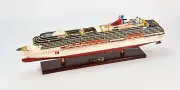 Carnival Spirit Spirit-class Cruise Ship Wooden Ship Model 33" Scale 1:350