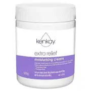 Kenkay Dermatological Extra Relief Moisturising Cream 500g Eczema, Psoriasis