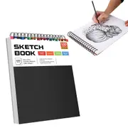 Spiral Sketchbook 100 Sheets Sketch Paper Drawing Pad
