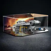 在飛比找Yahoo!奇摩拍賣優惠-適用樂高星球大戰系列創意八角展示盒75331剃刀冠號亞克力防