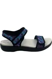 TRAQ by Alegria Knit Backstrap Sport Sandals Sparq Frequencies