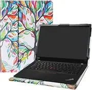 Alapmk Protective Case for ASUS Zenbook 14 OLED Q415MA Q425MA & ThinkPad X1 Yoga Gen 9/ThinkPad E14 Gen 6/ThinkPad T14s Gen 5 & Elite x360 1040 G11/EliteBook 1040 G11/ENVY x360 14 14-fcXXXX,Tree