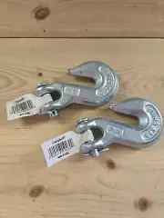 2 Campbell 3/8" Clevis Grab Hook