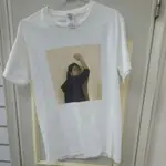 GILDAN T SHIRT 短袖 印花T-SHIRT 白色 純棉 M號 二手