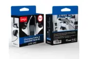 PlayStation PS VR 2 - 3 in 1 Essential Kit Charging Cable & Pair of Controller Holder Package