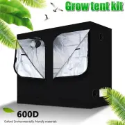 Grow Tent Kits Hydroponic Indoor Grow System Plant Room Box 600D Oxford Window