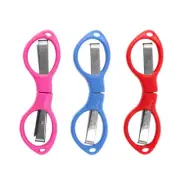 Stainless Steel Folding Scissors Fishing Scissor Keychain Camping Mini Cutter
