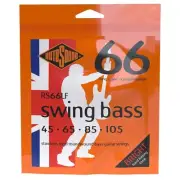 Rotosound RS66LF Stainless Steel Swing Bass Guitar Strings; custom gauges 45-105