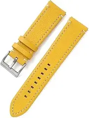 [GBAGVSYK] Quick Release Genuine Leather Watch Band 18 19 20 21 22 24mm Leather Watch Band Unisex Watch Band Watch Replacement Band For Traditional Or Smart Watches