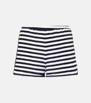 [Jade Swim] Jade Swim Striped terry shorts L/XL blue