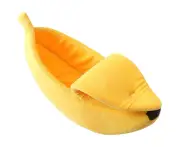 Creative Banana Shape Dog Cave, Warm Cat Cave, Dog Bed, Cat Basket