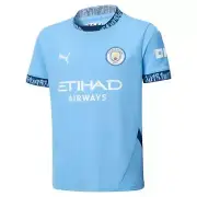 NEW Manchester City FC 2024/25 Kids Home Jersey Football Soccer by Puma