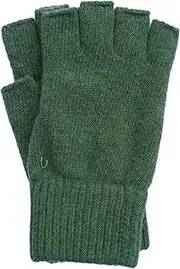[FosterNatur] Herren Handschuhe Fingerlos, 100% Wolle