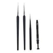 Shaft Switch Lube Brush Metal Clamp Tweezers Tool for Cherry Kailh MX Keyboard