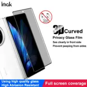 imak For vivo X Fold3 Pro, Anti-Spy 3D Privacy Tempered Glass Screen Protector