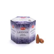 HEM Lavender 80 Backflow Incense Cones