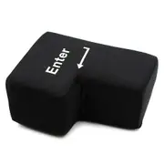 Big Enter Button USB Enter Button Adult Pillow Nap Office Decompression Pillow Gift for Colleague and Friend