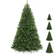 Green Spruce Realistic Artificial Holiday Christmas Tree with Stand