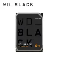 在飛比找Yahoo奇摩購物中心優惠-WD 黑標 6TB 3.5吋電競硬碟 WD6004FZWX