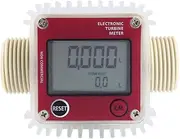 EVTSCAN Pro K24 Turbine Digital Diesel Fuel Flow Meter for Chemicals Water 2 Colors