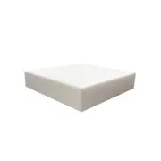FoamRush 6" H x 26" W x 26" L High Density Upholstery Foam Cushion, Square