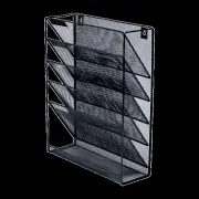 Wall Mount 6 Pocket Hanging File Sorter Organizer Folder Holder Rack Storage