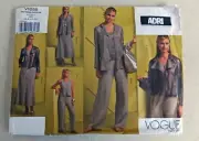 Vogue Patterns Adri American Designer, Jacket Top Skirt Pants, V1055, AA (8519)