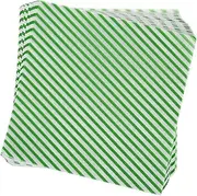200 Sheets Food Wrapping Paper,Striped Print Dry Waxed Deli Paper, Sandwich Paper Liners,Food Basket Liners,Deli Paper Sheets,Deli Paper,Wax Paper Deli Wrap for Wrapping Bread Sandwiches (Green)