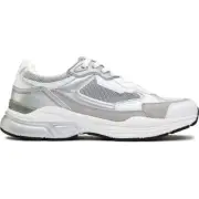 Pepe Jeans London Womens Dave Running Style Sneakers White