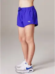 Running Bare Girls Activewear. Girls Blue Running Shorts