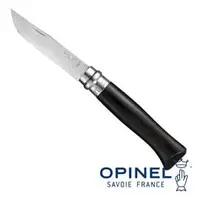 在飛比找PChome商店街優惠-OPINEL NO.8 鏡面拋光不鏽鋼折刀 /烏木刀柄 OP