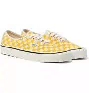 VANS Unisex OG Yellow Checkerboard Authentic 44 Dx Sneakers NIB