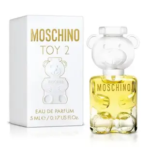 【MOSCHINO】熊芯未泯２女性淡香精小香(5ml .專櫃公司貨)