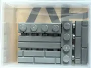 LEGO Parts - Dark Bluish Gray Brick 1 x 4 Masonry Profile - No 15533 - QTY 5