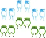 FOMIYES 12pcs Nose Bleed Stoppers Professional Nasal Clips for Lung Breathing Training Compact and Lightweight Design for Travel and Outdoor Use Ergonomic and Fixation Clips