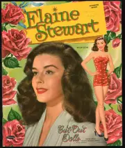 ELAINE STEWART Paper Dolls Whitman #2048 - 1955 UNCUT & MINT - NOT A REPRINT