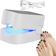 LED Light Dryer for Nails Gel,Digital Display LED Fingernail Light - USB Charging Nail Dryer Lamp for Home, Travel, Business Trip, Apartment