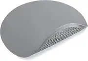 Silicone Microwave Mat - 11.7" x 11.7" - Protect from Spill Overs, Non-Slip Silicone Trivet Mats, Hot Pot Holders, Jar Opener,Silicone Drying Mat, Dishwasher Safe